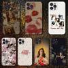Чехол для телефона L-Lana Del R-Rey для iPhone 16,15,14,13,12,11 Plus,Pro Max,XS,X,XR,SE,Mini,8,7, Мягкий силиконовый черный чехол