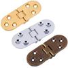 4pcs/set Folding Desktop Accessory For Sewing Machine Hardware Flap Hinge Zinc Alloy 80x30mm Drawer Door Cupboard Window Cabinet