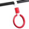 Red Round Subwaytrain Bus Handle Strap Hang Ring