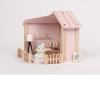 Kids' Wooden Dollhouse Castle Villa Playset - Perfect Birthday Gift