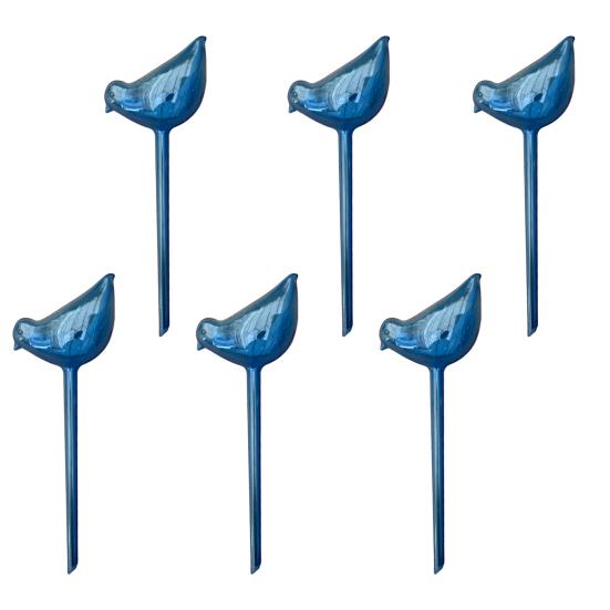 Автоматическая поливочная колба Дизайн птицы Самополивающиеся глобусы Вставка для посадки Поливочная колба для комнатных растений Уличные горшечные растения