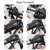 Bike Phone Bag Waterproof Top Tube Bag Bicycle Touchscreen Phone Mount Bag Cycling Frame Bag Fits