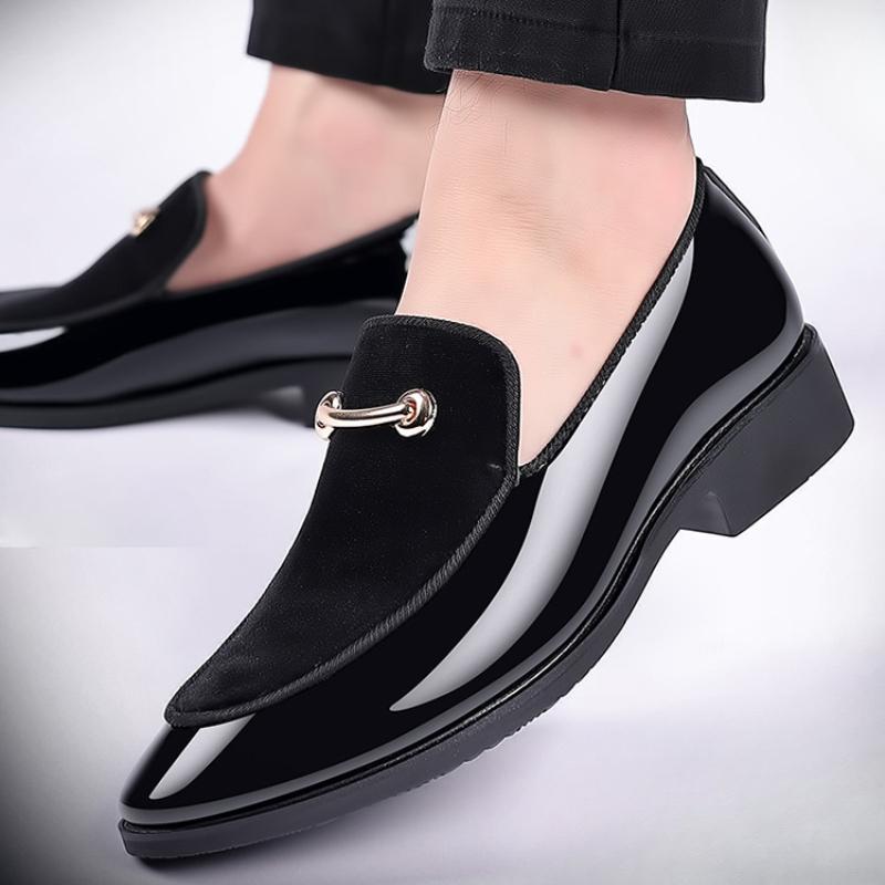 Мужские лоферы ZapatosPara HombreМужская социальная обувь Осень Роскошная мужская модельная кожаная обувь Модная мужская обувь Повседневная обувь для бизнеса