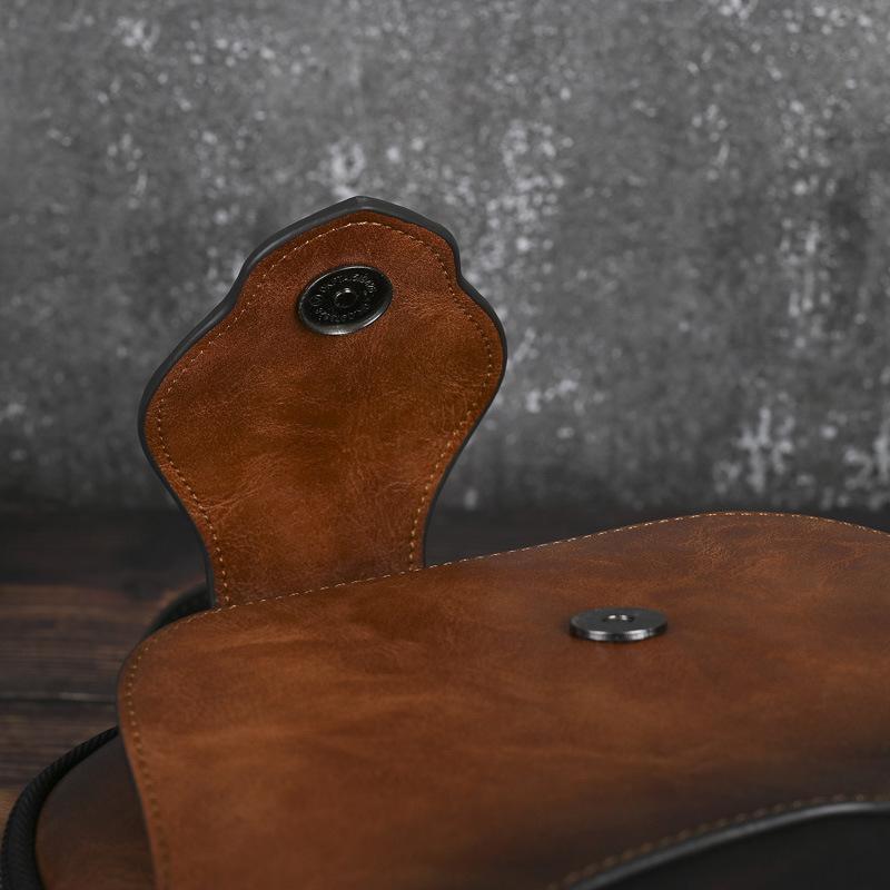 Johnature Embossed Vintage Backpack Versatile Women's Leather Bag Large Capacity Travel Backpacks