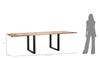 Dining Table Edge -Extendable- Cm 180X90X77-Total Lenght 280 (Mango Wood)