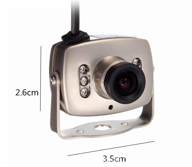 208C Indoor HD Analog Wired NTSC Color Surveillance Camera with Adjustable Focal Length for Cold Storage