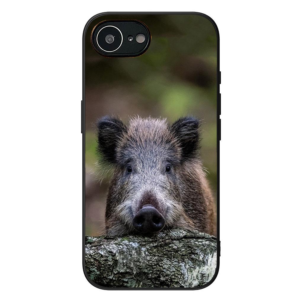 Soft Cover for Samsung Galaxy S22 S21 S20 FE Ultra Plus A35 A36 A55 A37 A33 A34 A57 Coque Phone Case Wild Boar Pig