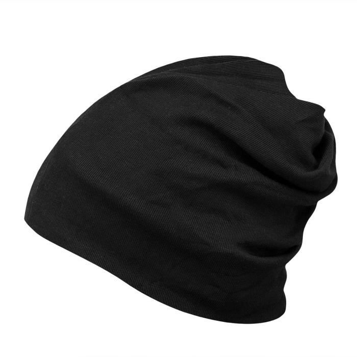 Bonnet - Mstrds - Rib 2 In 1 - Noir - Adulte - Automne/hiver