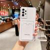 Чехол-кошелек с карманами для карт для Samsung Galaxy S25 S24 S23 S22 S21 Ultra Plus FE A54 A53 A13 A14 A52 A34 A32 A72 5G Прозрачная накладка Funda