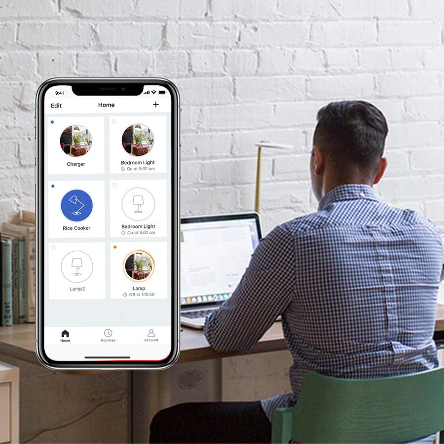Homekit Smart Plug Mini Wifi Socket Версия приложения для США Поддержка голосового управления Alexa Google Assistant Smartthings