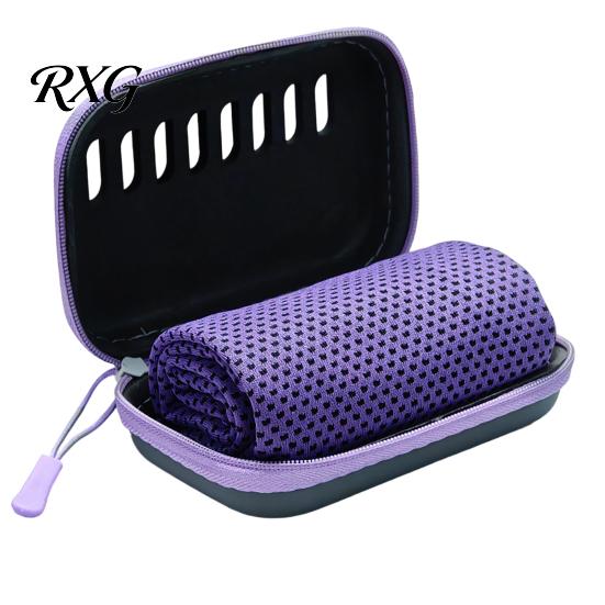 Cooling Towel for Sports with Carrying Case, 30x80cm Instant Microfiber Ice Outdoor Gear Towel, Portable Quick Drying Gym Workout Yoga Running