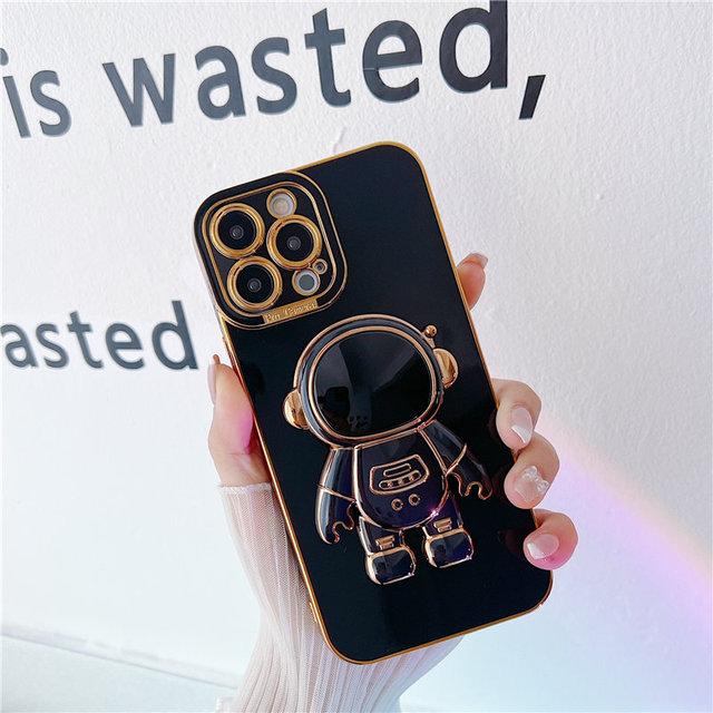 Чехол-держатель с подставкой астронавта для Iphone 13 11 12 Pro Max Xs Max Xr X 13pro Max противоударный бампер задняя крышка