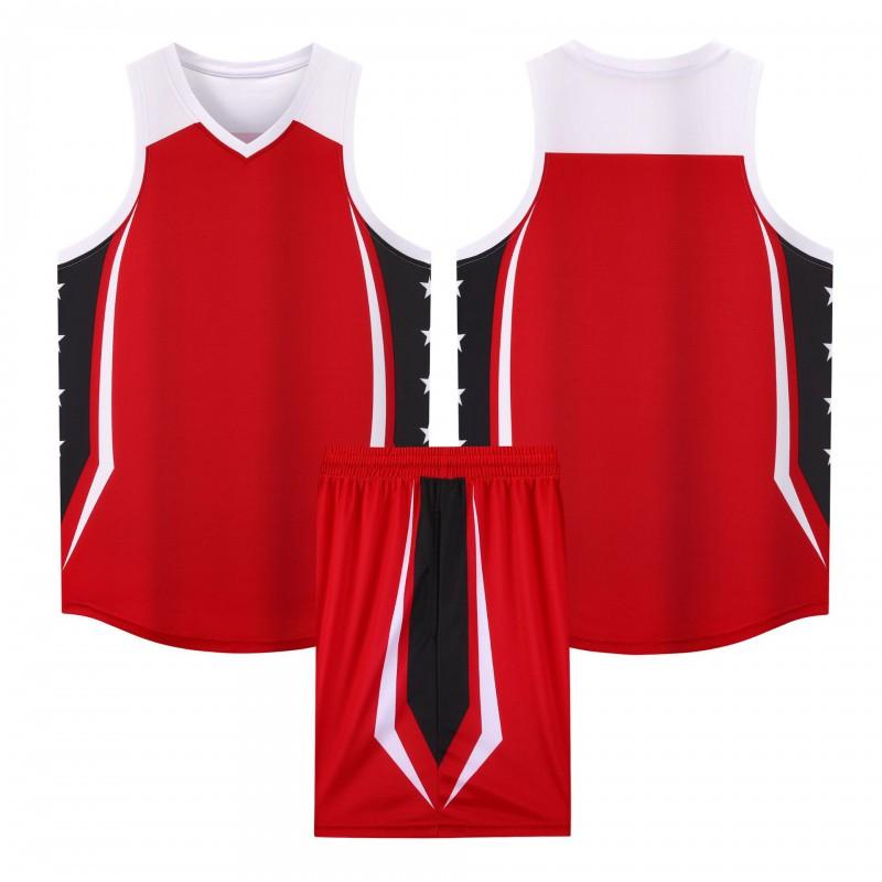 Basketball Jersey Set Men Women Quick Dry Sleeveless Training Uniforms Team Shirts College Games