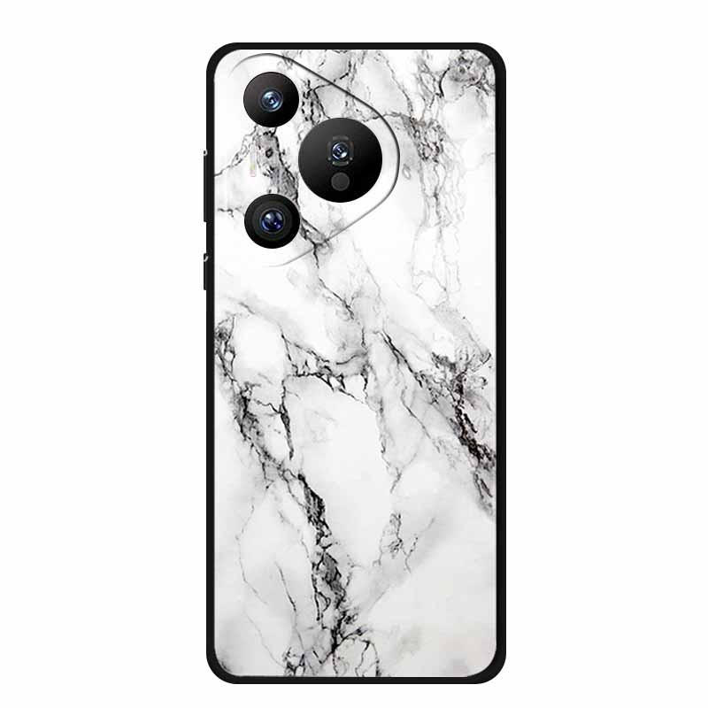 Чехол для телефона Huawei Pura 70 Pro Модный Черный Силиконовый Мягкий Задний Чехол-Крышка Для Huawei Pura 70 Pro Чехол 70Pro Pura70 Pro Корпус