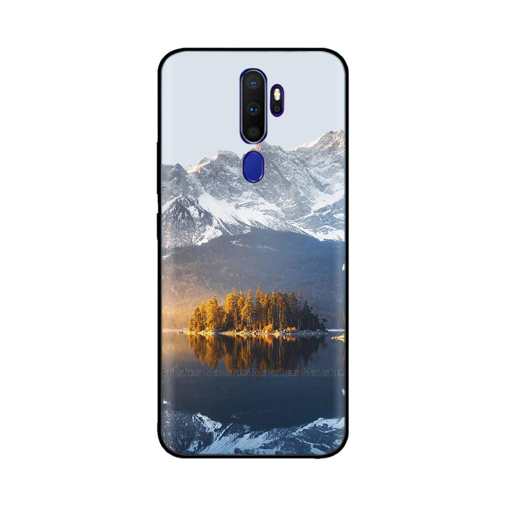Чехол для Oppo A9 2020 Чехол для Oppo A5 2020 Милый мультяшный painted чехол Мягкий ТПУ чехол для телефона Для Oppo A11X OppoA5 OppoA9 2020 Бампер Fundas