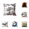 Pumpkin Collection Halloween Theme Pillow Cover Sofa Cushion  Holiday Gift Party Decoration Home Decor