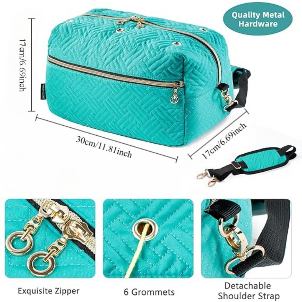 Органайзер для вязания крючком - Сумка для вязания - Органайзер для хранения пряжи - Сумка для пряжи для вязания крючком - Держатель для пряжи для аксессуаров для вязания крючком