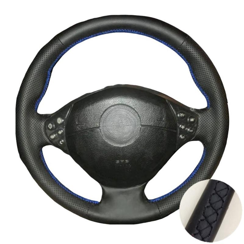 Microfiber Leather Car Steering Wheel Cover For BMW M Sport E36 1996-2000 E39 1995-2001 Z3 E36/7 1998-2002 M3 E36 M5 E39 3-Spoke