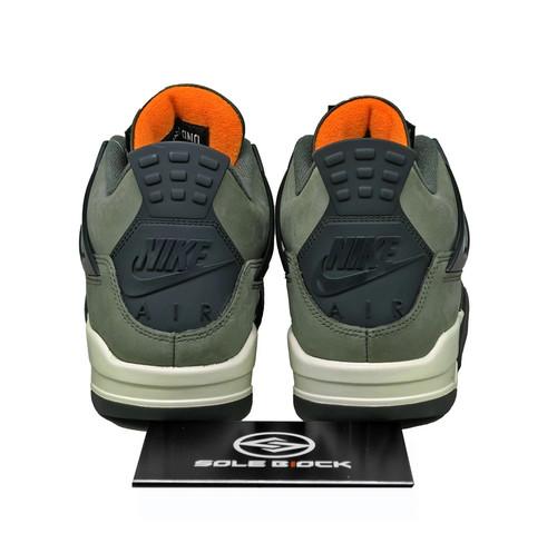 UNDEFEATED x Jordan Air Jordan 4 Retro Air LOGO Зеленый/Черный IB1519-200