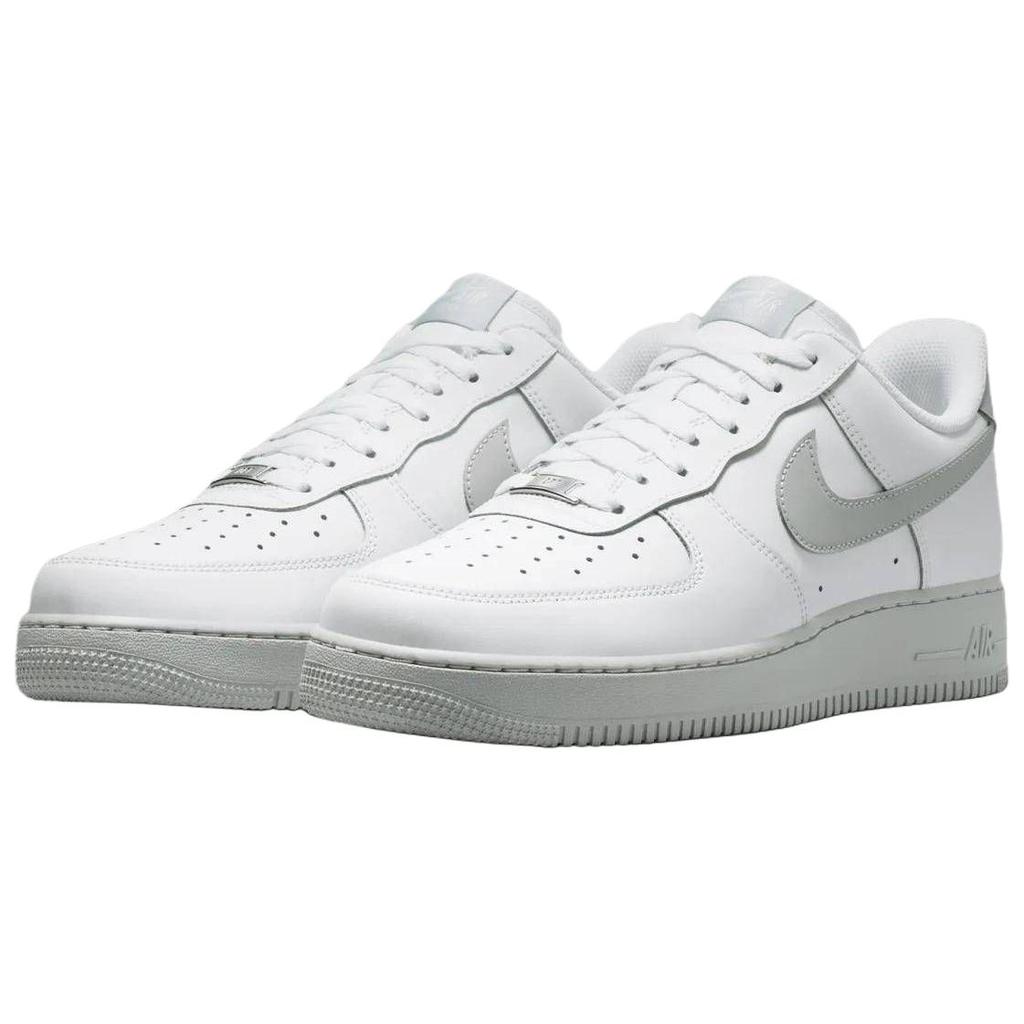 Nike Кроссовки Nike Air Force 1 07 Удобная посадка Поддержка Мужские Кроссовки Белый Серый FJ4146-128