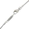 TIFFANY&Co. Atlas bar Necklace 3P diamond K18 white gold/diamond 7.1g Women Used