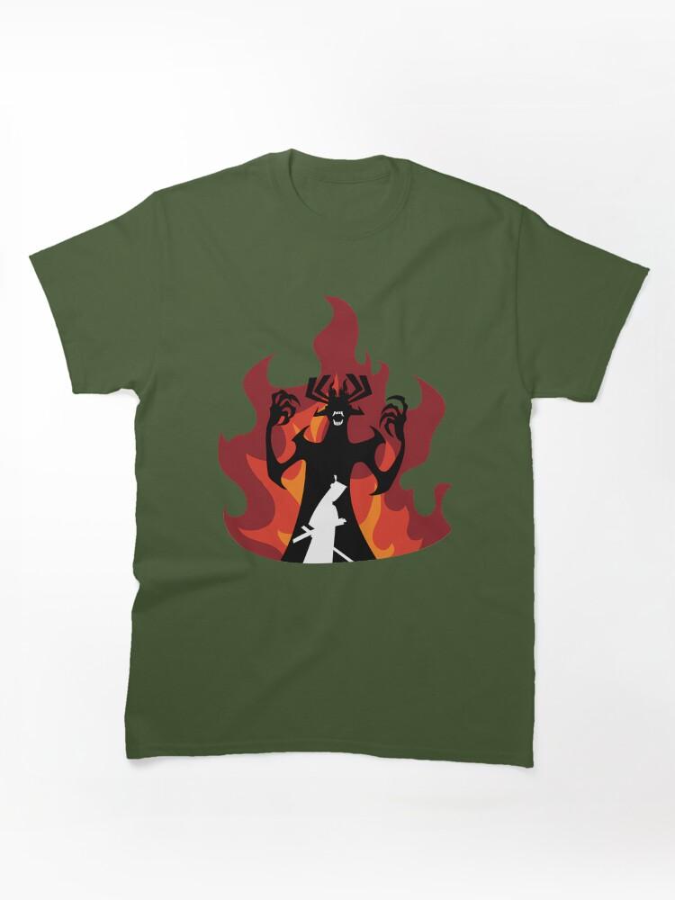 Samurai Jack Samurai Jack Vs Aku Final Battle Classic T-Shirt