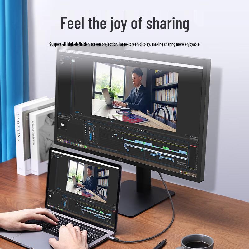 Ugreen Двойной кабель Type-C к Type-C PD240W для быстрой зарядки