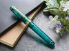 WANCHER Limited Fountain Pen SAILOR Original Professional Gear Turquoise Blue 21K Fountain Pen Special Production Extra [Wancher Product] (EF Fine)