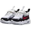 Nike Air Max Nova TD Белые Черные Красные Детские Кроссовки Университетский Красный FN4461-102
