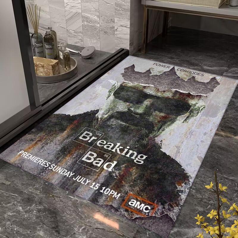 Enigmatic Faces: Study Human Expression carpet Doormat Home Decor Christmas gifts Bathroom mat Protective pad