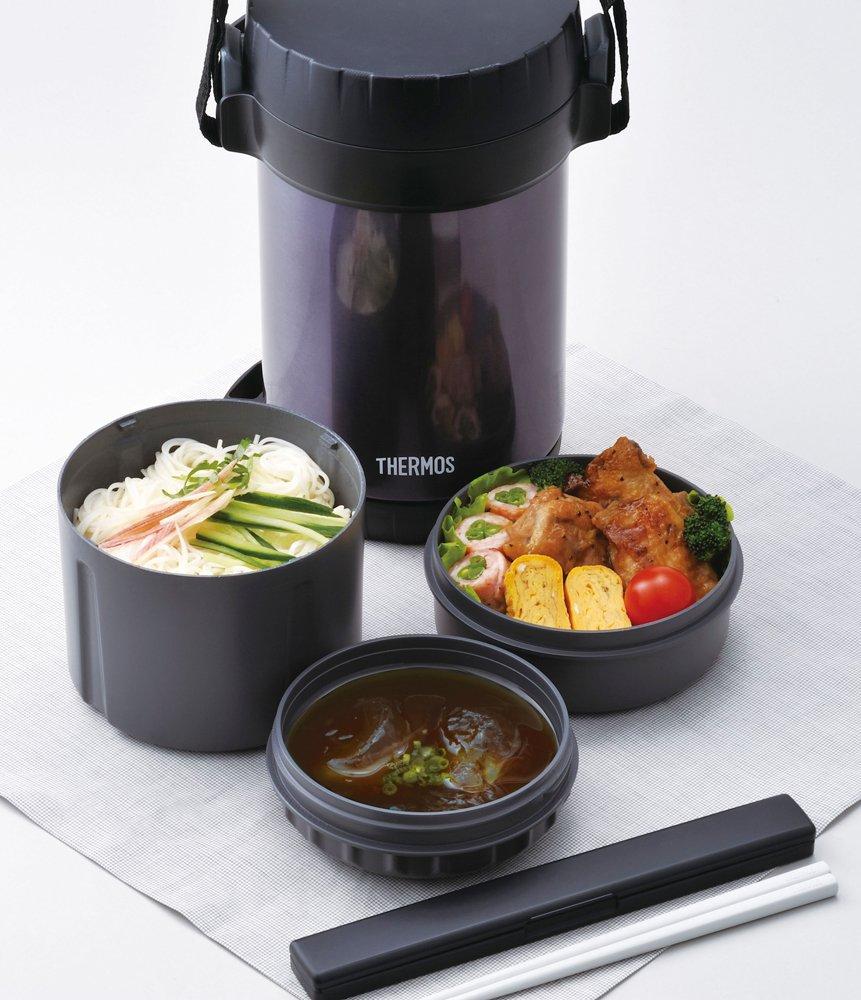 Термос из нержавеющей стали, стаканчики для ланча, темно-синий, MDB, приблизительный размер. 1.6 JBG-2000