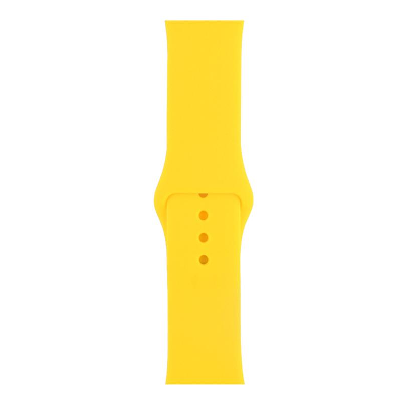 Силиконовый сменный ремешок для Apple Watch Band 44 мм, 40 мм, 42 мм, 38 мм, резиновый ремень, ремешок для часов, браслет, аксессуары для iwatch 1, 2, 3, 4, 5, 6