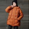 Пуховик женский средний и длинный 2024 зима ретро новый китайский свободный большой мясной чехол утолщенный белый утиный пуховик прилив