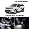 18 шт./уп. для Honda Pilot 2009-2015 КОМПЛЕКТ СВЕТОДИОДНОГО ОСВЕЩЕНИЯ САЛОНА