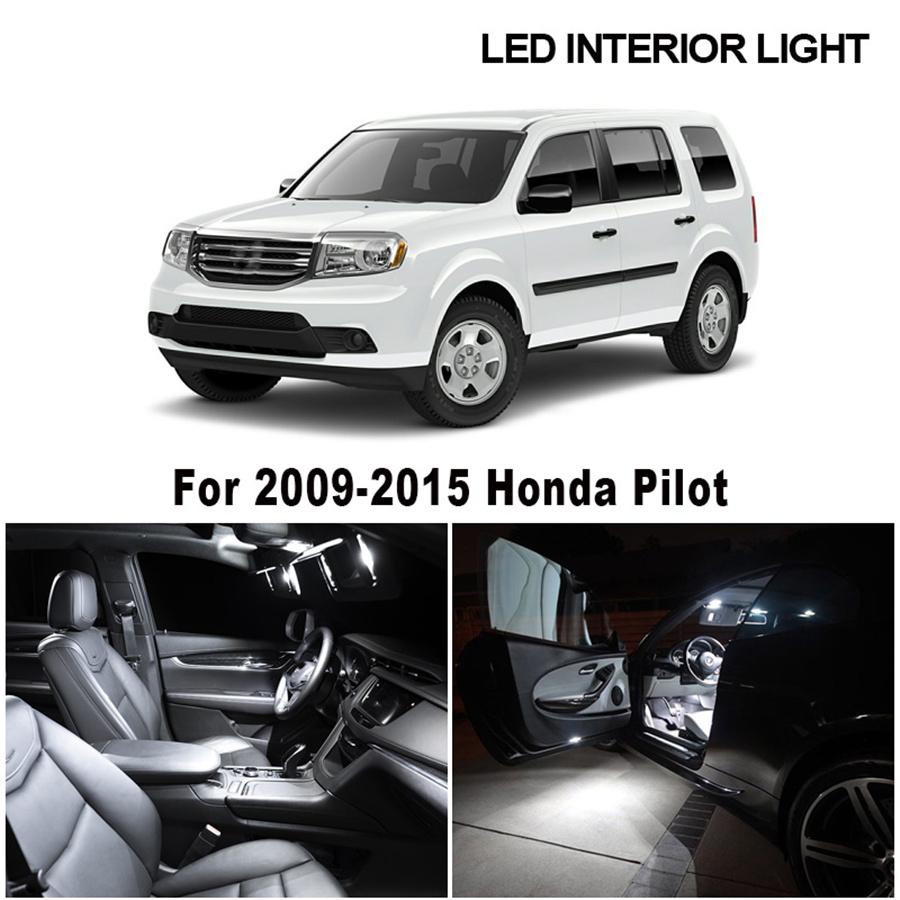 18 шт./уп. для Honda Pilot 2009-2015 КОМПЛЕКТ СВЕТОДИОДНОГО ОСВЕЩЕНИЯ САЛОНА