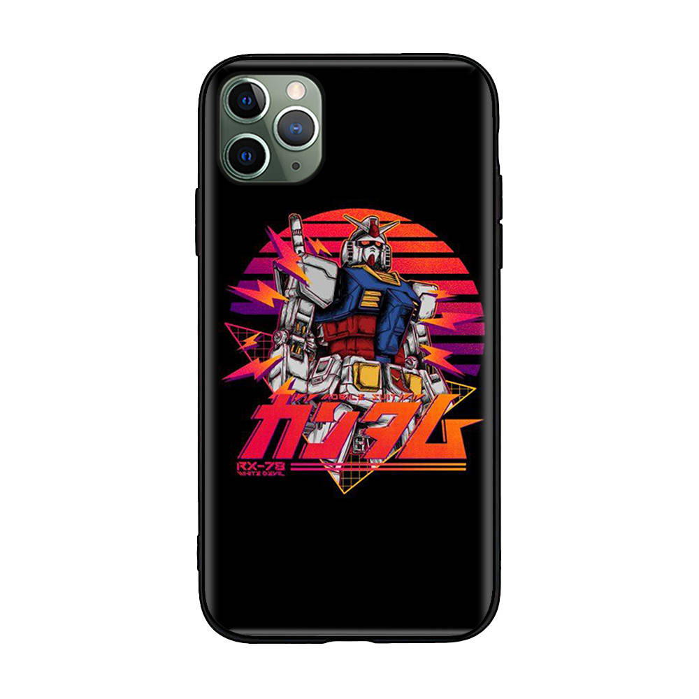 W-19 Gundam Meister Soft Case for Xiaomi Redmi 10A 10C 12C 13C 9A 9C 9T A3 A3X Note 8 9 10 11 12 13 Poco F5 F6 M6 X3 X6 C50 C51 C55 C65 Pro Plus 4G 5G