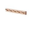 Wooden Key Hook Rack Wall Mounted Sundries Storage Hook Coat Rack Door Back Clothes Hook  Entryway