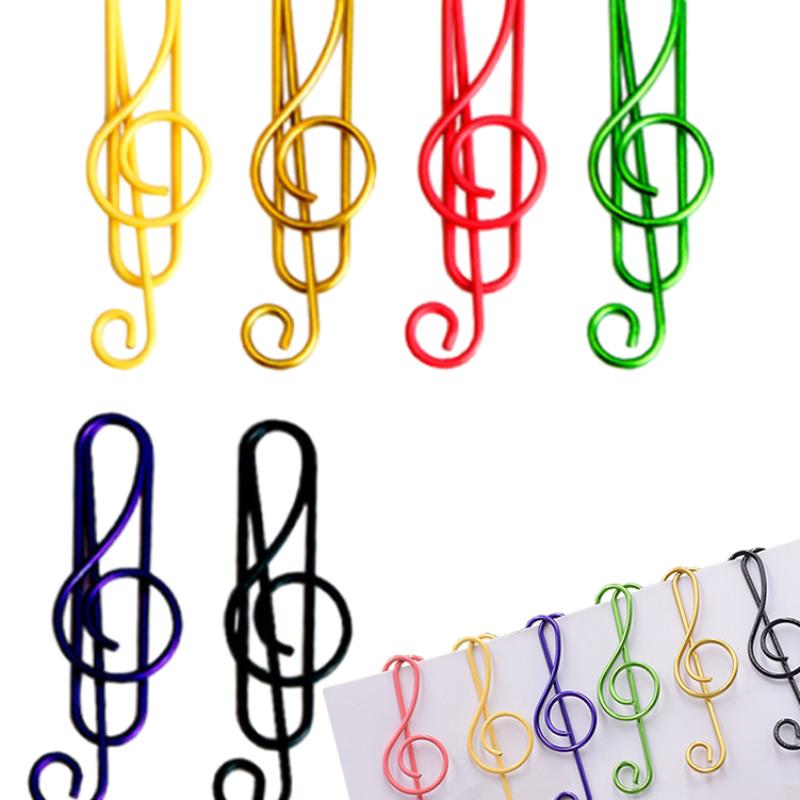 Музыкальные Ноты Скрепка В Форме Мультфильма Скрепка Красочный Самолет Кошка Скрепка