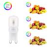 10 шт. светодиодных ламп G9 220 В 3 Вт 5 Вт SMD2835 белые теплые бомбильи для домашних лампочек хрустальная люстра заменить галогенную лампу 30 Вт