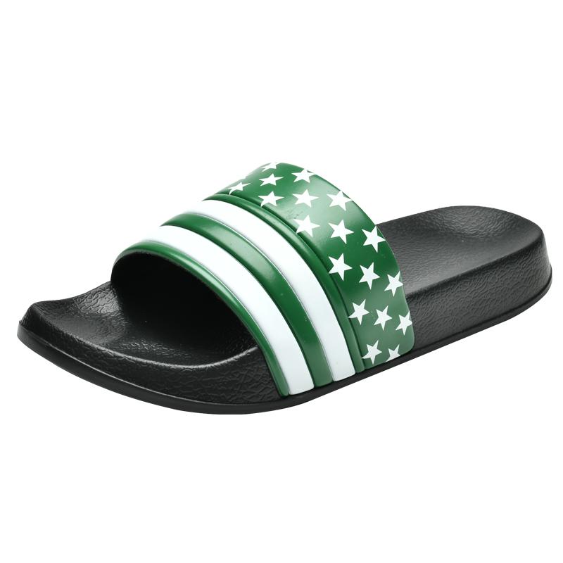 Тапочки с американским флагом, домашние тапочки для мужчин, роскошные летние туфли 2024 года, мужские оригинальные шлепанцы Cloud Slipper Flip Flop