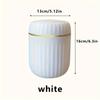 Luxury Press Top Mini Trash Can with Lid Small Plastic Waste Bin for Office Living Room Bedroom Study Kitchen Desktop