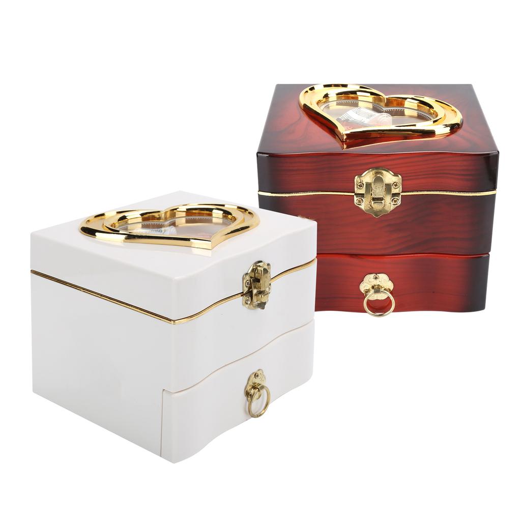 Классическая вращающаяся танцовщица музыкальная шкатулка заводная ручная музыкальная шкатулка женские шкатулки для хранения ювелирных изделий