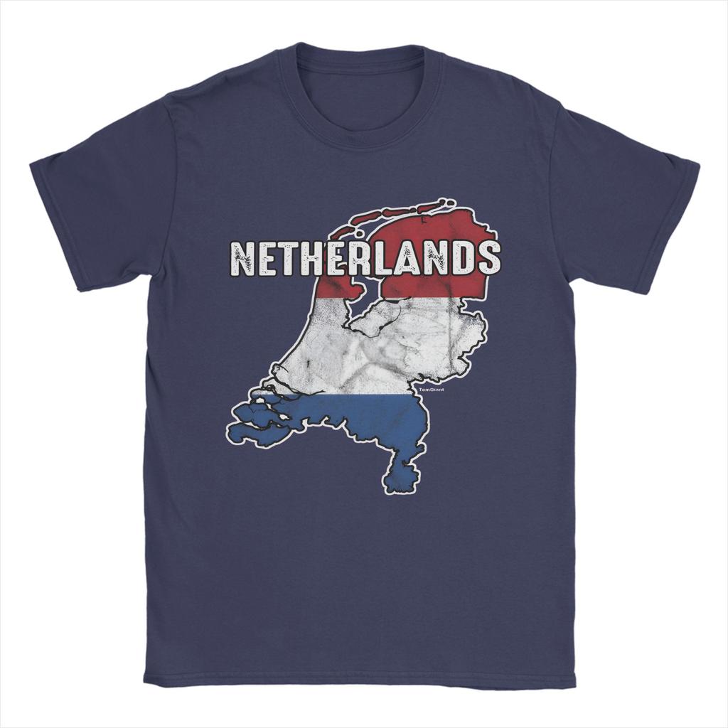Amsterdam Flag Cotton T Shirt For Unisex Summer Vintage T Shirts Hip Hop Tee Shirt Oversized Hot Sale Clothing
