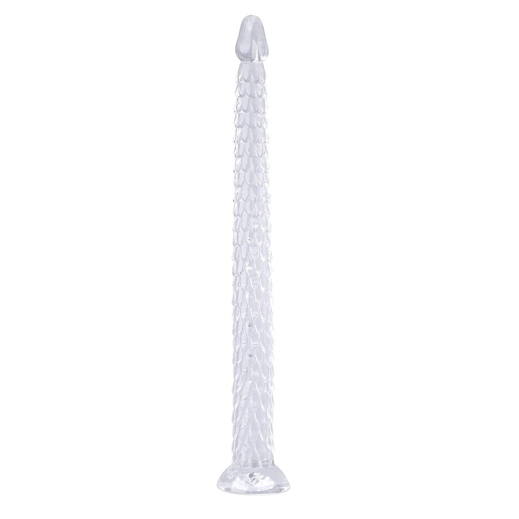 Глубокий прозрачный драконий кнут дилдо женский климакс мастурбатор устройство мягкий хризантема анальный массаж стимулирующие секс игрушки