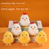 Plush Duck Wind Up Jumping Toy Walking Guide Baby Crawling Toy  Baby/Toddlers