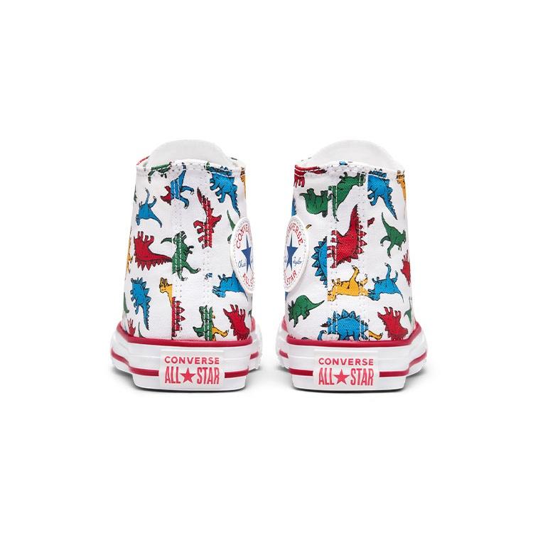 (PS) Converse Chuck Taylor All Star Динозавры High Top 'Белый Красный' Детские A00928C