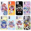 DT34 Доктор. Чехол Slump Arale для Samsung A04 A14 A23 A34 A54 M23 M33 M52 M53 Realme 10 9 C30S C35 C55 VIVO Y02S Y21 Y33S Y51 X80 Pro Прозрачная крышка