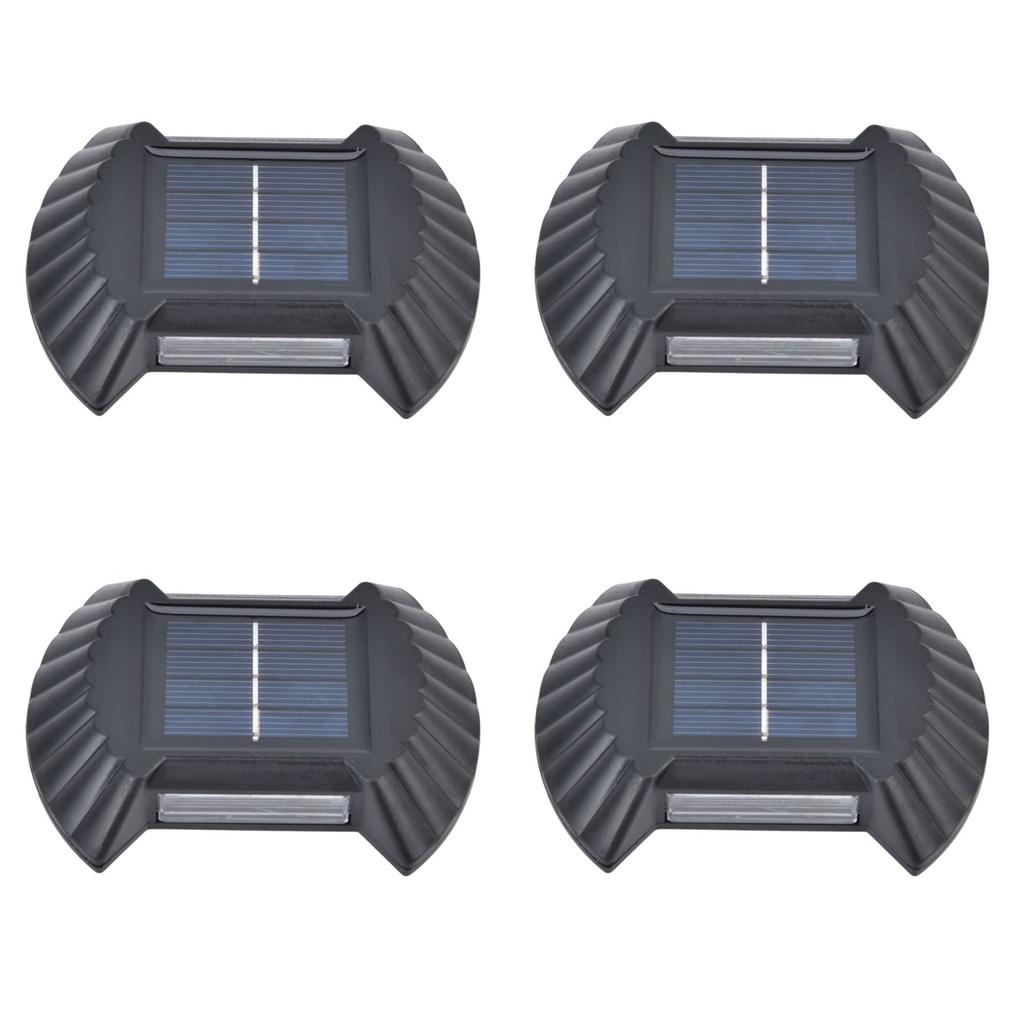 4 Sets Solar Wall Light Waterproof Multifunctional LED Solar Wall Light for Patio Yard Garden