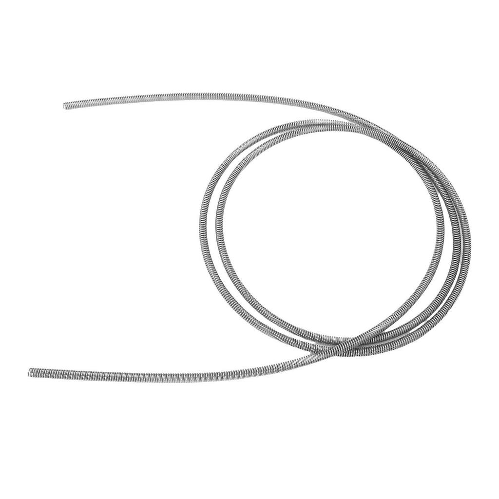 Car 8 Ft Brake Line Protector Flexible Galvanized Gravel Guard Spring Wrap For 3/16in Tube Automotive Brake System Accessories