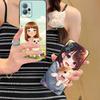 Girl Dog Puppy Matte TPU Mobile Phone Case for Huawei P60 P50 P40 P30 P20 P10 P9 P8 Pro Lite Plus Colorful Printing Cover